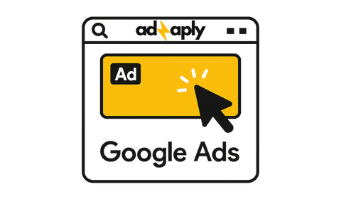 Icône Google Ads et Protection pour Adzaply